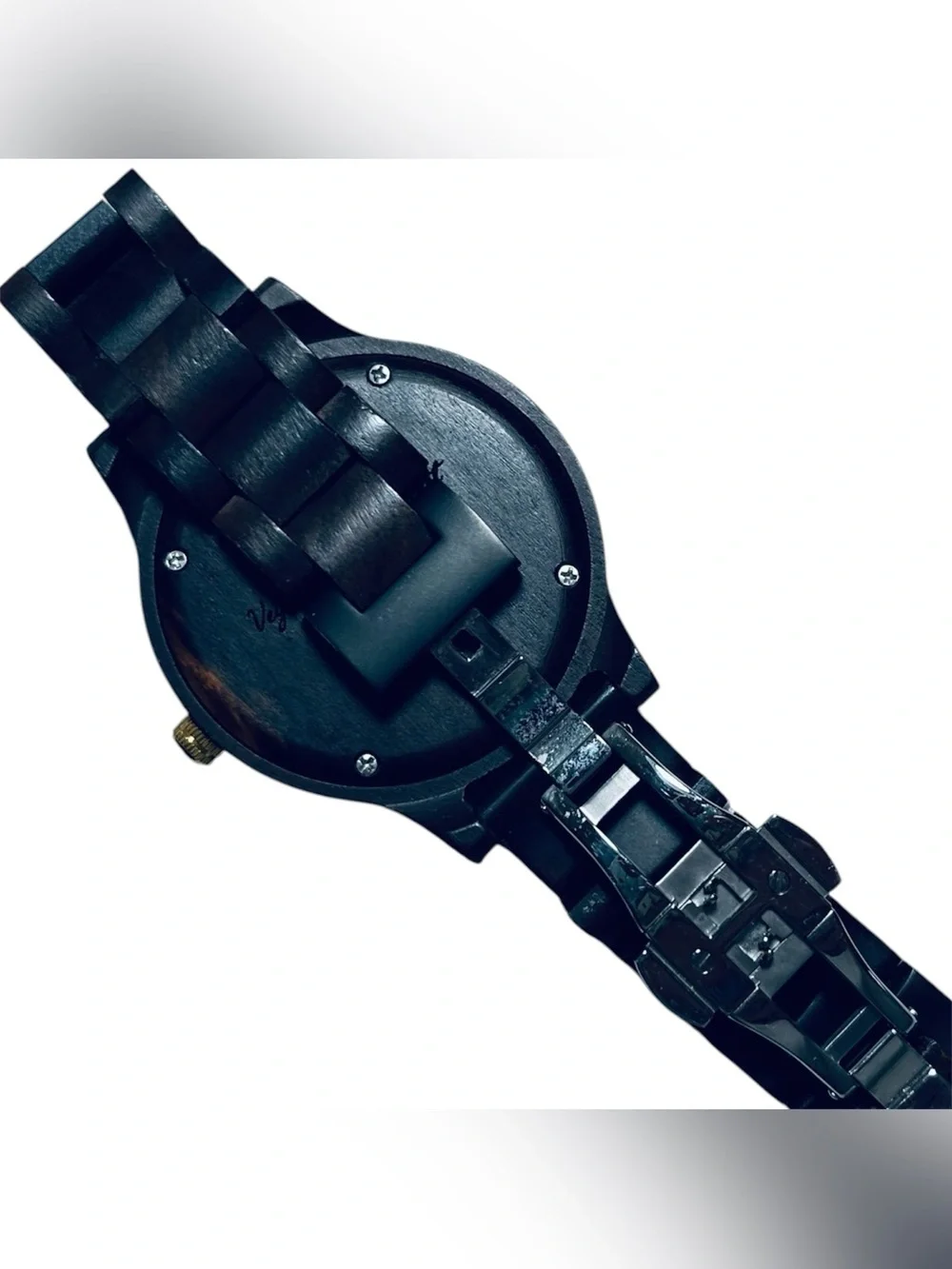 JORD Frankie Series Dark Sandalwood & Emerald Minimalist Wood Watch, 1L32).